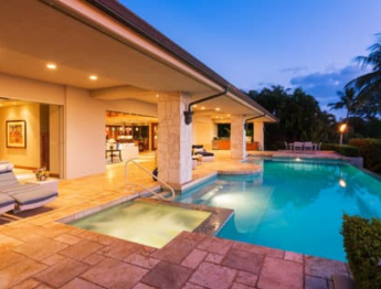 poolside seating