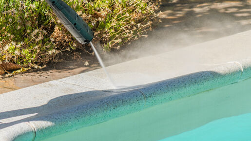 entretien de piscine meilleures pratiques algues moutarde