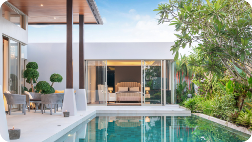 piscine rénovée